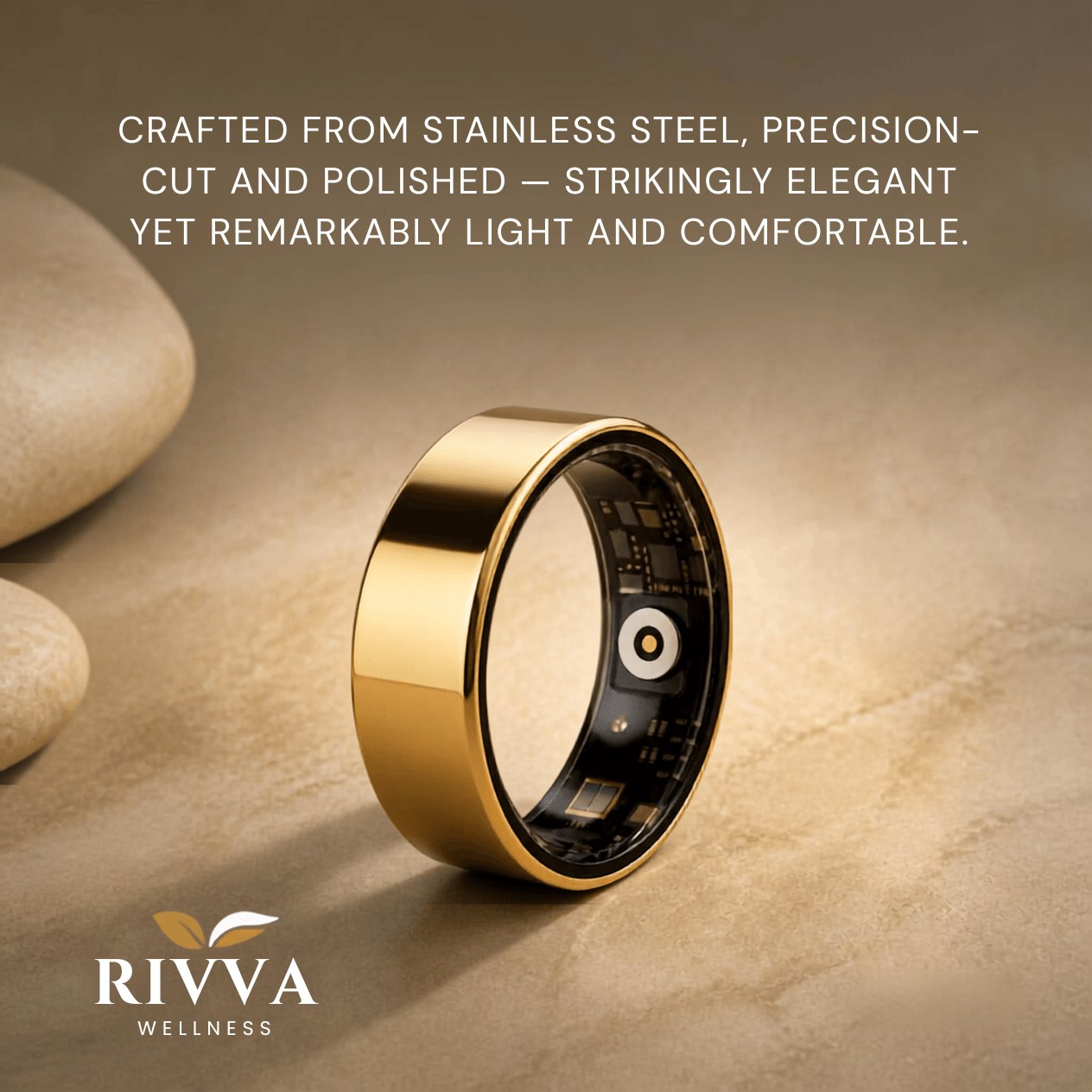 Rivva Smart Ring – Sleep, Heart Rate & Recovery Tracking