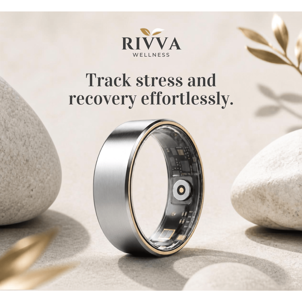 Rivva Smart Ring – Sleep, Heart Rate & Recovery Tracking